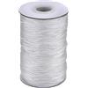 XUTONG Cordoncino in cotone cerato, 100 m/rotolo di corda di cotone intrecciato da 1 mm per la creazione di gioielli fai da te