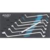 Hazet 163-296/7 Serie Di Chiavi A Doppio Anello, Multicolore, Numero Utensili 7