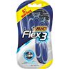 BIC Rasoio BIC Flex 3 Comfort, da uomo, confezione da 8