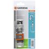 Gardena Kit di Raccordo Rapido Gardena: Kit di Raccordo Al Rubinetto per Collegamento Rapido di Tubi da Giardino da 13 Mm (1/2 Pollice) e da 15 Mm (5/8 Pollice) (18285-20)