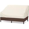 Amazon Basics - Copridivano a 2 posti lounge, Beige/Tan