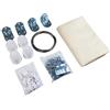 Windhager Set Completo per pergola o Giardino d'inverno, 270 x 140 cm, Bianco Crema, 10868