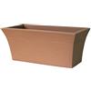 Euro3Plast 2462 45 Cassetta per Fiori e Piante, Marrone, 77x35x32 cm