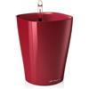 LECHUZA DELTINI rosso scarlatto lucido, art.14919, per interno, 19x11.5x15cm