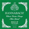 Hannabach corde per chitarra classica serie 815 set Low Tension (corde di alta qualità, multiuso per quasi tutti gli strumenti, corde per chitarra classica, Made in Germany), Verde