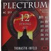 Thomastik-Infeld, Corde per chitarra acustica/folk Plectrum Acoustic Series, Set, AC211 Light 12 corde nickel free