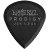 Ernie Ball, Prodigy Mini, Plettri da 1,5 mm, colore nero, confezione da 6