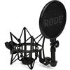 RØDE SM6 Supporto Antiurto con Filtro Pop Staccabile