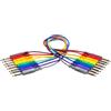 Hosa CPP845 - Cavo patch con connettore jack da 6,3 mm su entrambe le estremità, 1,5 m, 8 pezzi