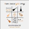 Hannabach Corde per chitarra classica Serie 890 MT per 7/8 chitarra per bambini Mensur: 62-64 cm - Set die 2 corde Sol - 890MT 7/8
