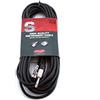 Stagg SGC10PL DL Cavo Pro-Serie Deluxe per Strumenti Musicali da Jack Angolo - Deluxe, 6,3 mm a Jack 6,3 mm, con Connettore Angolare, 10m, Nero