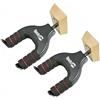 RockJam Supporto universale per chitarra Rockjam da parete con braccioli imbottiti - Confezione doppia