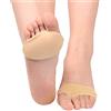 Soumit Cuscinetti Metatarsali S (EU 35-40), Cuscinetto Metatarsale Confortevole con Tessuto Lycra Traspirante Morbido, Copertura Piedi per Sollievo dal Dolore e Alleviare Il Pressione