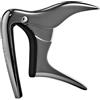Ortega Guitars Ortega Capo Flat Special Edition - Nero Cromato con Confezione Regalo (Ocapo-Bcr)