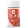 Vitalunga High Quality Life Vitamina B Complex + Coenzima Q10 - Altissimo Dosaggio di Vitamina B12, B1, B2, B3, B5, B6, B7, B8, B9, Q10 e Minerali 60 Capsule 100% Vegan Vitalunga