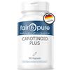 Fair & Pure® - Carotinoidi Plus - Complesso di carotenoidi - Con Beta-carotene, luteina, zeaxantina e licopene - Vegan - 180 Capsule