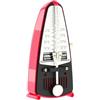 Wittner Metronomo Taktell Piccolo Serie 830 - Custodia in plastica - Senza campana - Rosa scuro - Meccanico a carica - Non sono necessarie batterie - Made in Germany