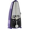 Wittner Metronomo Taktell Piccolo Serie 830 - Custodia in plastica - Senza campana - Violetto magico - Meccanico a carica - Non sono necessarie batterie - Made in Germany