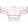 LÄSSIG Set di bavaglini a maniche lunghe (2 pezzi) per allacciare la protezione del ricevitore/Long Sleeve Bib Garden Explorer Snail