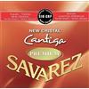 Savarez Creation Cantiga Premium - New Cristal - 510CRP- chitarra da concerto - set di 6 corde - tensione normale - tensione del set 38,6 kg/85,2 lbs.