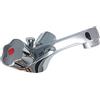 Zucchetti Rubinetteria Z5550P Gruppo Rubinetteria per Lavabo Maschio-Fe mm Ina Mf con Scarico, Grigio