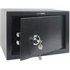 ARREGUI Class T25K Cassaforte in Acciaio con Serratura a Chiave, Cassaforte a Mobile per Abitazioni, Facile da usare e installare, 25 x 35 x 25 cm, 17 L