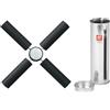Zwilling 40460-710-0 Sottopentola, Acciaio/Silicone