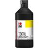Marabu 17160075073 - colore per tessuti, 500 ml, colore nero (etichetta in lingua italiana non garantita)