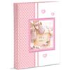 Mareli Album Foto Nascita con Diario 23X30Cm 56 Pg Bianche e 4 Pg Diario Personalizzabili Pagine in Cartoncino Spesso e Resistente Intervallate da Pergamino