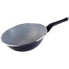 Magefesa Vitrificados Del Norte Megafesa Dolomiti - Wok, rivestimento antiaderente, diametro 28 cm, color grigio marengo
