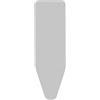Brabantia Faster Ironing Fodera, Riflettente il Calore, con Spugna da 2 mm, 135x49 cm, Metallizzato