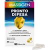 MARCO VITI FARMACEUTICI SpA Massigen Pronto Difesa Integratore Alimentare con Echinacea e Zinco 20 Capsule