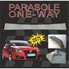 4R Quattroerre.it Quattroerre 2470 Fascia Parasole per parabrezza Effetto FiltraVedo One Way