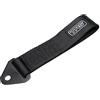 TRS-MOTORSPORT AS-SCHWARZ Original TRS Passante universale per traino da traino Racing Black Tow Hook JDM Tuning