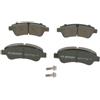 Bosch BP318 - Pastiglie Freni Auto, Asse Anteriore - 1 Set | Qualità Bosch - Riduzione del Rumore e della Polvere - Certificazione ECE-R90 - Senza rame - Con Accessori