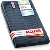 ALCLEAR 820901M panno microfibra XXL 80x55 cm - assorbente, antigraffio, senza pelucchi - per vernice, vetro, plastica, finestrini - lavabile a 60°C - per auto, moto, camper - progettato in Germania