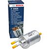 Bosch Filtro benzina F5959 - Separa le particelle dal carburante, protegge il sistema di iniezione
