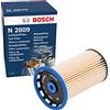 Bosch Filtro Diesel per Auto Bosch N2809 - Separa le particelle e l'acqua dal carburante, protegge il sistema di iniezione