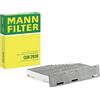 Mann Filter MANN-FILTER, CUK 2939 Filtro abitacolo, Carbone attivo | Per Autovetture, Filtrazione di polvere e polline, Riduzione degli odori, Qualità originale OE
