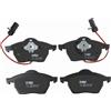TRW GDB1307 Pastiglie Freno Set di 4 para Audi A4 B7 Avant (8ED) 2004-2008 Assale anteriore e Altri Veicoli