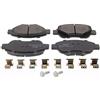 MAPCO Kit pastiglie freno, Freno a disco 6806 | Compatibile con: CITROËN C1, C1 II, PEUGEOT 107, 108, TOYOTA AYGO, AYGO