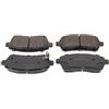 MAPCO Kit pastiglie freno, Freno a disco 6881 Compatibile con: FORD FIESTA VI, FIESTA VI Van, KA+ III, KA+ III Stufenheck