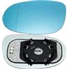 taros trade TarosTrade 57-0669-L-7621 Vetro Specchietto Retrovisore Riscaldabile Blu Lato Sinistro
