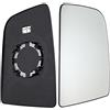 taros trade TarosTrade 57-0539-R-46775 Vetro Specchietto Retrovisore Riscaldabile Parte Superiore Lato Destro