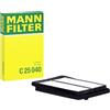 Mann Filter MANN-FILTER C 25 040 Filtro dell'aria - per Autovetture + veicoli commeriali