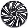 AUTO-STYLE Autostyle Pp 5375Sb Set Di 4 Copricerchi Turbo 15 Pollici Argento/Nero, Silver
