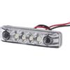 HELLA VALUEFIT 2PG 357 010-121 Luce di posizione, LED, 24V, Montaggio, interno/Raccordo a vite, colore diffusore luce cristallino, colore luce LED giallo, anteriore, Quantità 1