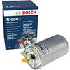 Bosch Filtro Diesel per Auto Bosch N6503 - Separa le particelle e l'acqua dal carburante, protegge il sistema di iniezione
