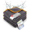 Glart 443TPO paños de microfibra 3 unidades - 600 GSM - 40x40 cm - paños de pulido para coche, suaves, sin pelusas y muy absorbentes, para secado y cuidado