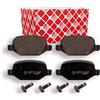 FEBI BILSTEIN Kit pastiglie freno, Freno a disco 16853 Compatibile con: ALFA ROMEO 147, 156, 156 Sportwagon, GT, FIAT LINEA, LANCIA LYBRA, LYBRA SW